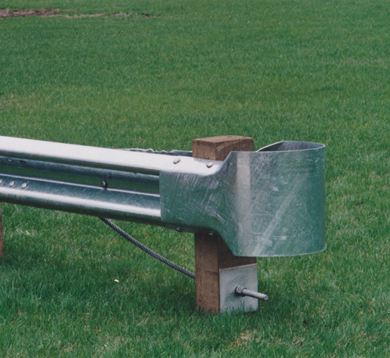 Accessories médian terminal section radius