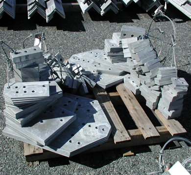 Products are made of galvanized steel